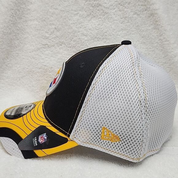 New Era 39Thirty Pittsburgh Steelers SCUBA Stretchfit Hat - New - Picture 3 of 8